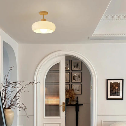  Modern Glass LED Ceiling Light