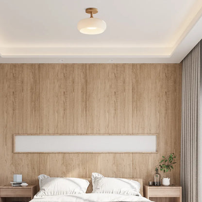  Modern Glass LED Ceiling Light