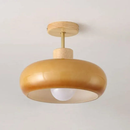  Modern Glass LED Ceiling Light