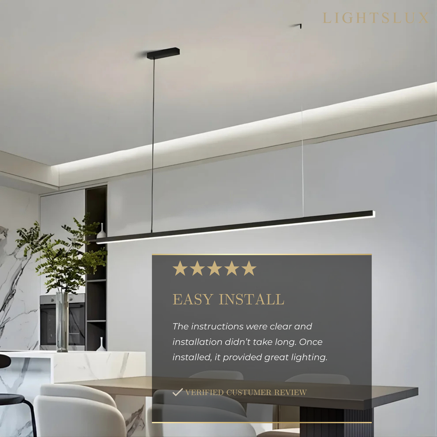 Arcato Modern LED Pendant Light