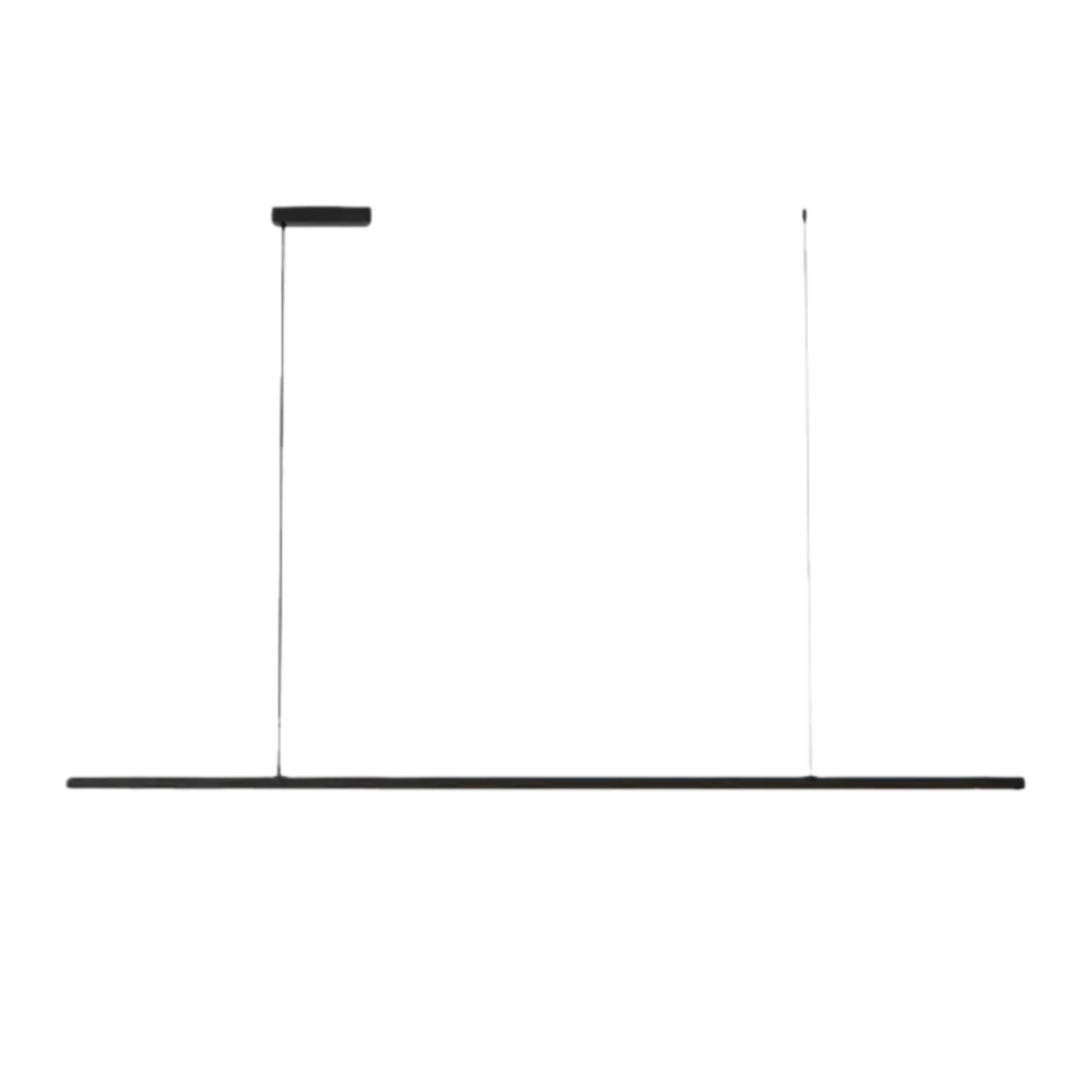 Arcato Modern LED Pendant Light – White/Black Metal/Glass for Dining Room