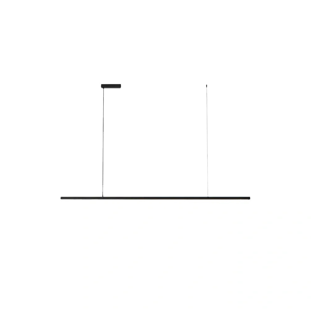 Arcato Modern LED Pendant Light – White/Black Metal/Glass for Dining Room
