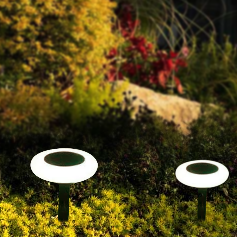 Modern Rock-Shaped Solar Ground Light