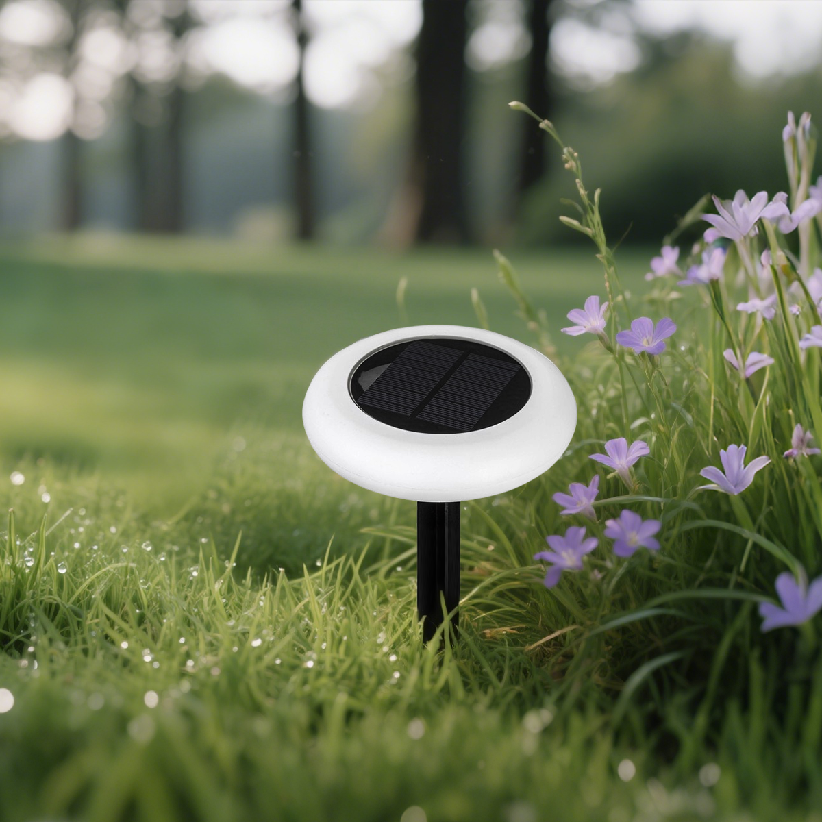 Modern Rock-Shaped Solar Ground Light