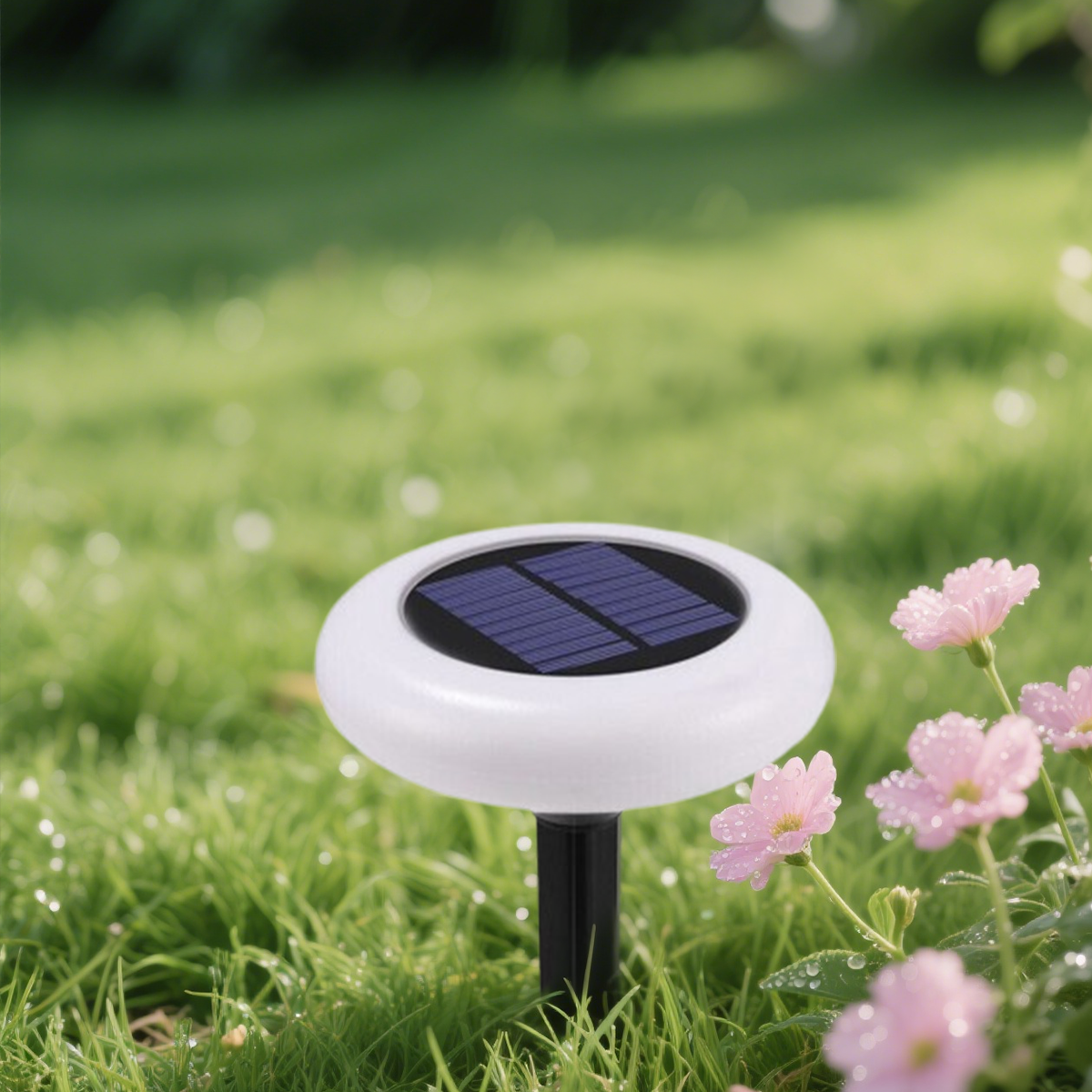 Modern Rock-Shaped Solar Ground Light
