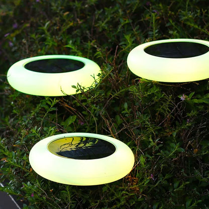 Modern Rock-Shaped Solar Pathway Light 