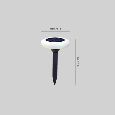 Modern Rock-Shaped Solar Ground Ligh