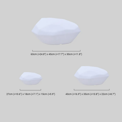 Art Deco RGB Ground Light Dimensions
