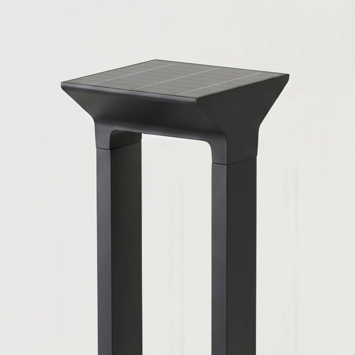 Irondale Industrie-Wegeleuchten – Schwarzes Acryl, unregelmäßiges Design für den Garten 