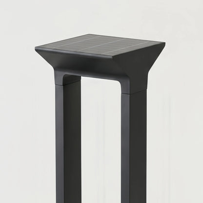 Irondale Industrie-Wegeleuchten – Schwarzes Acryl, unregelmäßiges Design für den Garten 
