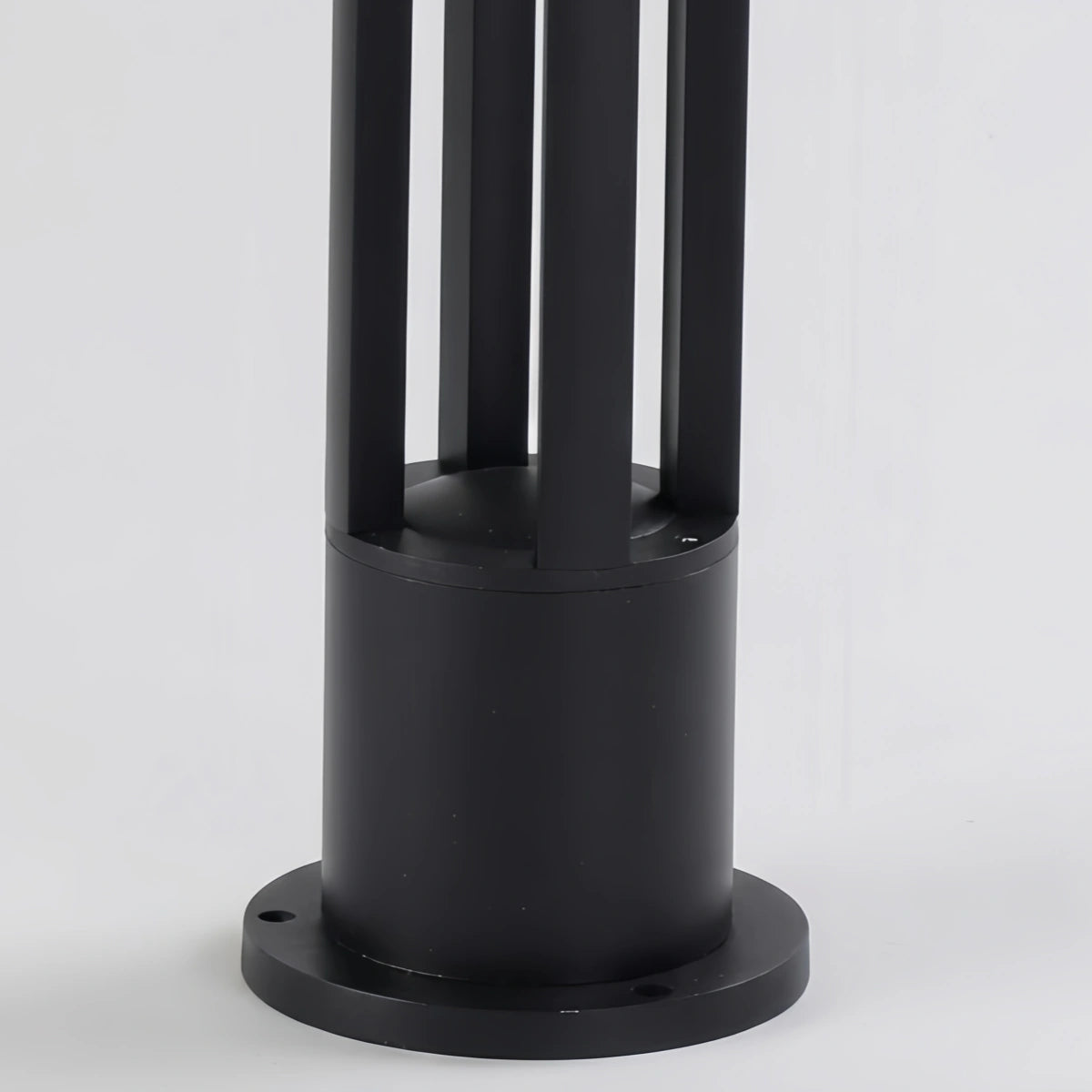 Irondale Industrial Pathway Lights - Black Acrylic Irregular Design for Garden