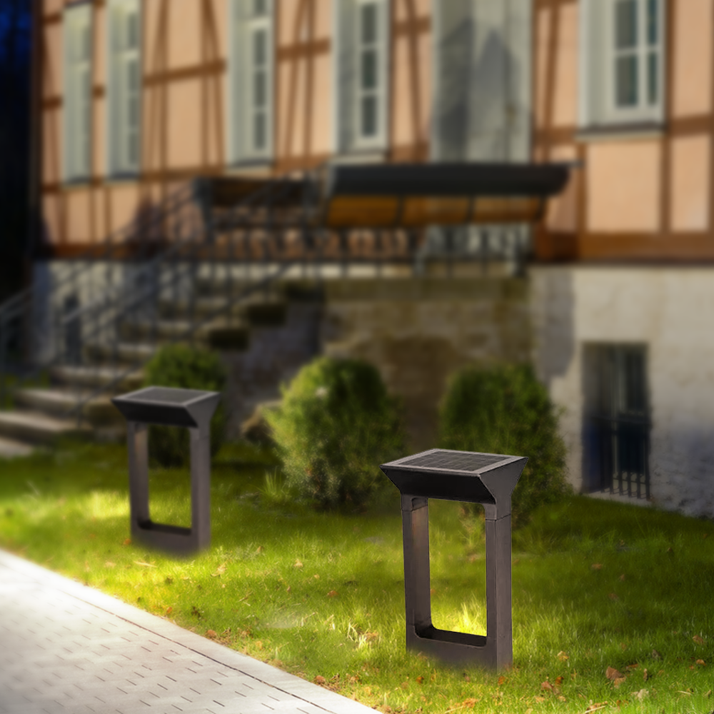 Industrial Pathway Lights Acrylic Irregular Design for Garden