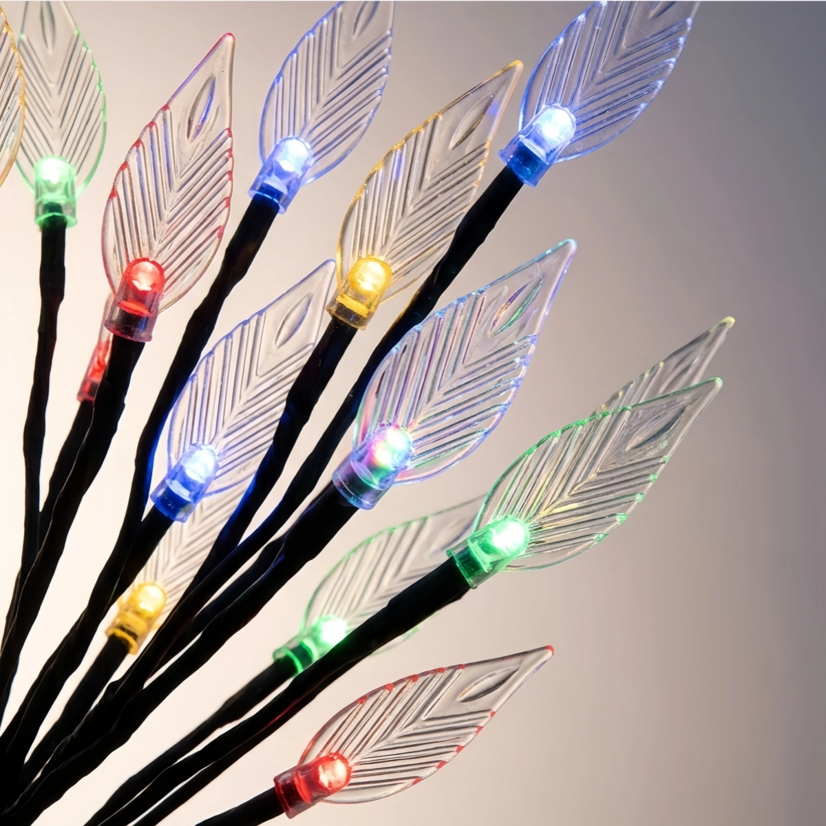 Vivara Art Deco Pathway Light - Acrylic Tree Design for Patio & Garden