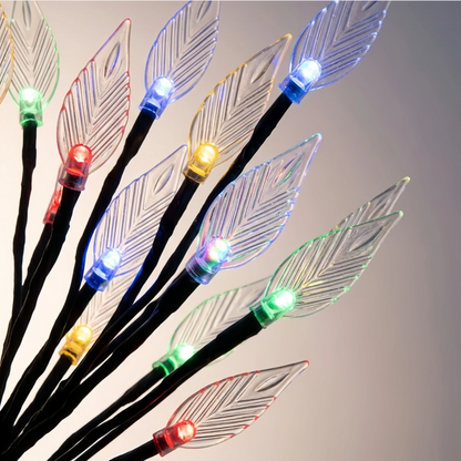 Vivara Art Deco Pathway Light - Acrylic Tree Design for Patio & Garden