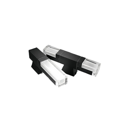 Modern Black Rectangle Outdoor Wall Light 