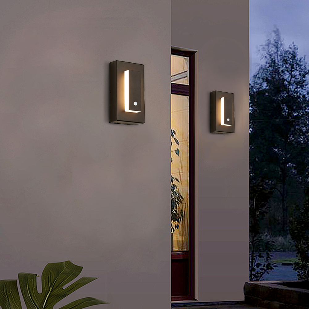 Prisma Modern Metal & Acrylic Wall Lamp 