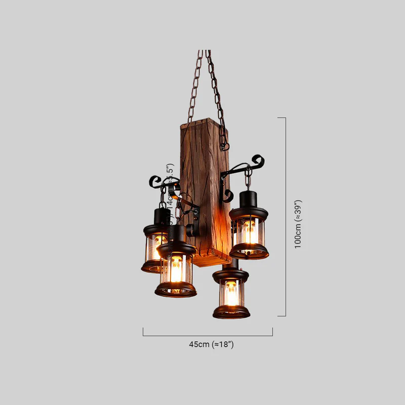 Industrial Metal Pendant Light with Suitable Size