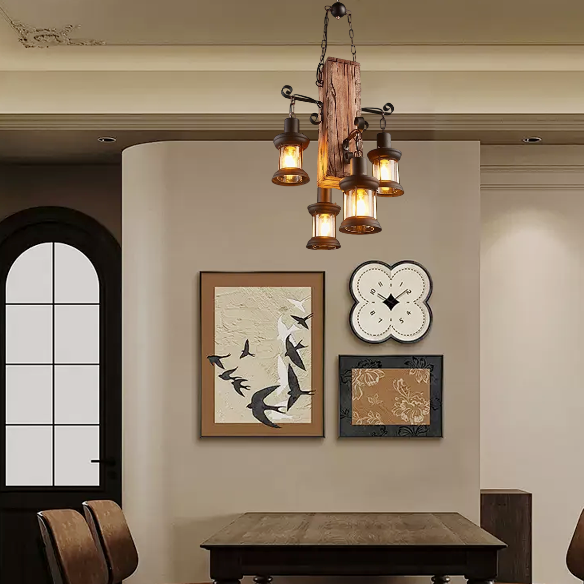 Industrial Metal Pendant Light for Dining ROOM