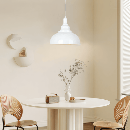 Industrial Metal Pendant Light - Copper Dome