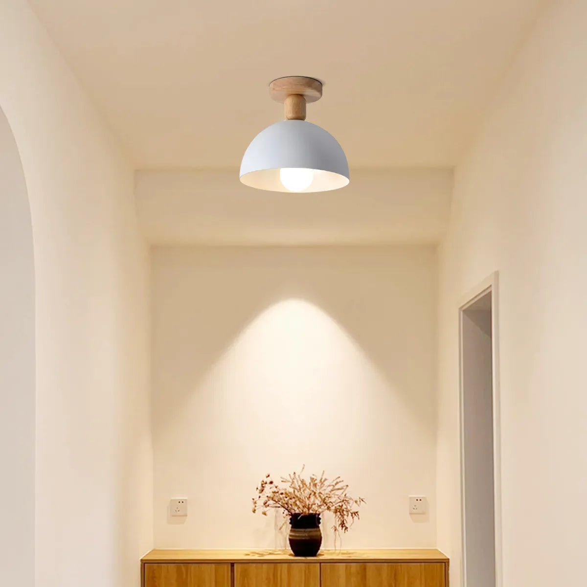 Modern Dome/Bowl Ceiling Light
