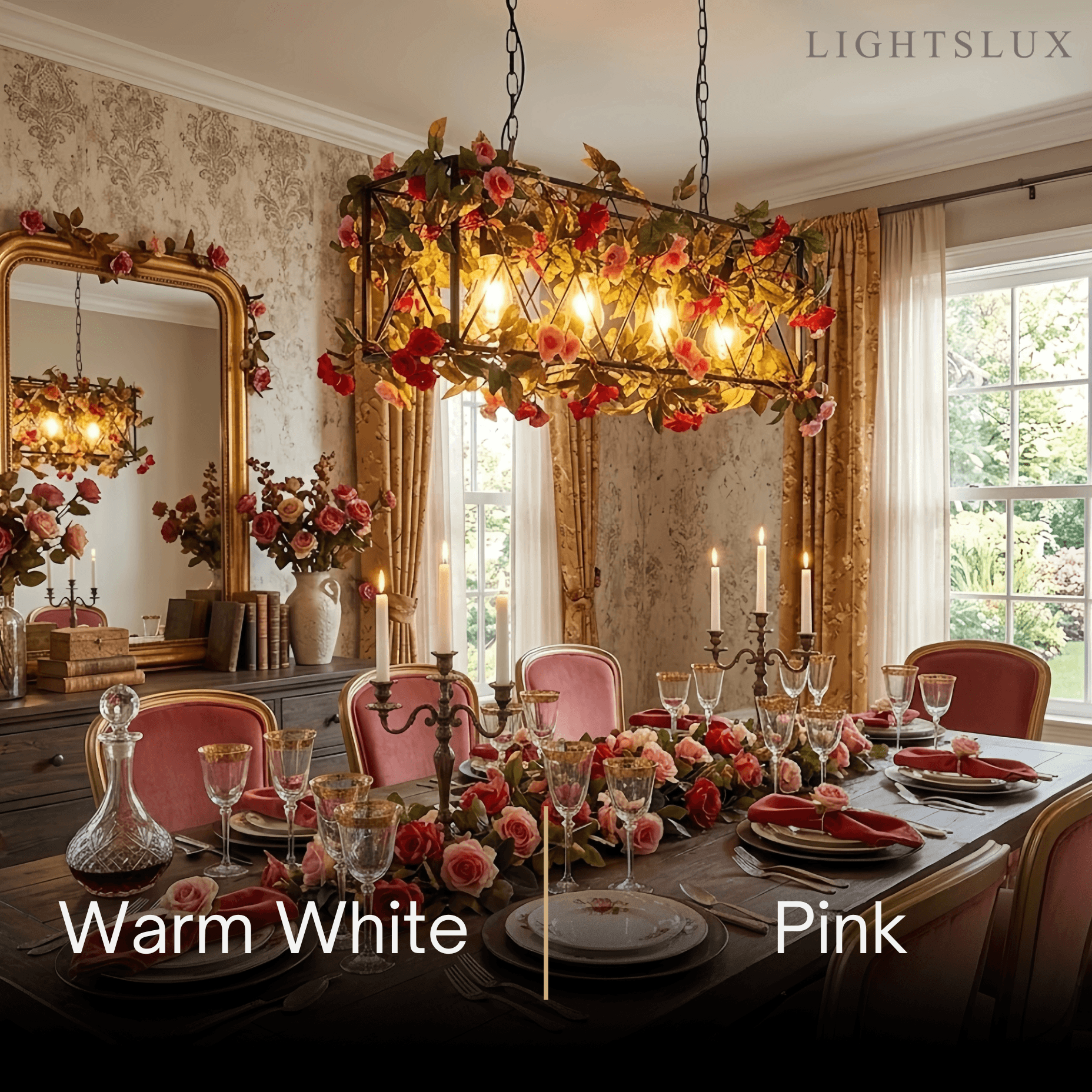 Botanica Decorative Metal Pendant Light