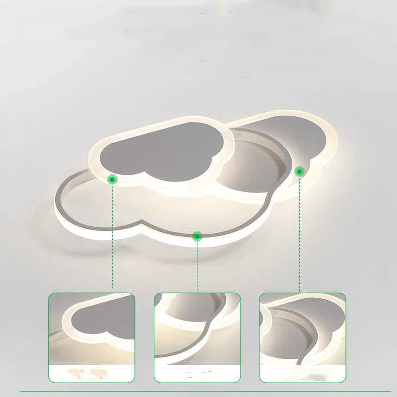 Modern LED Ceiling Light Detail