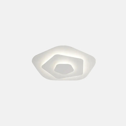 Crema Modern Nordic Round Flush Mount Ceiling Light – White Dimmable Fixture