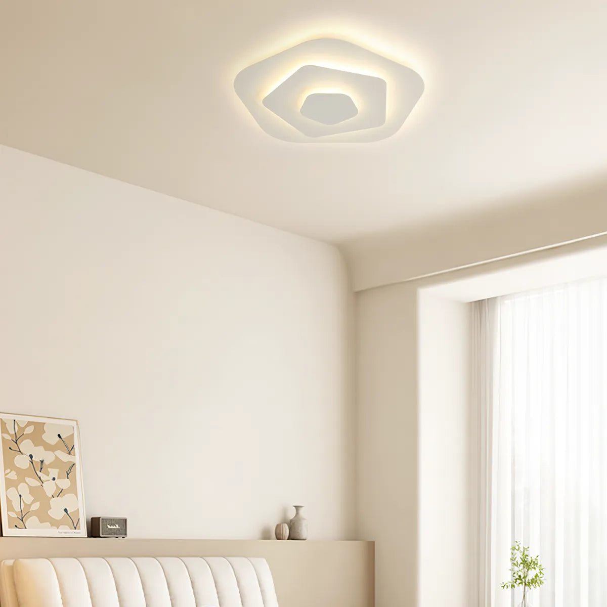Nordic Art-shaped Flush Mount Ceiling Light 