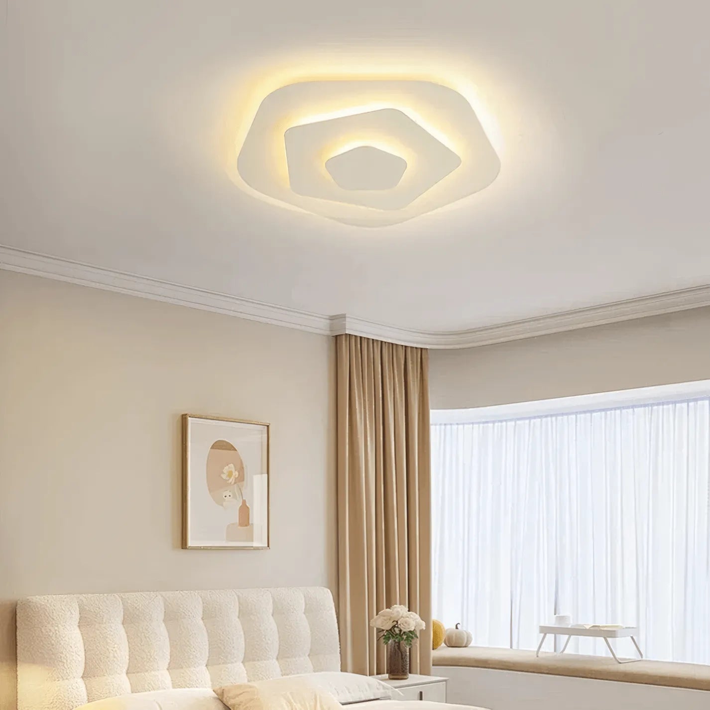 Nordic Art-shaped Flush Mount Ceiling Light 