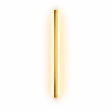 Arcato Minimalist Linear LED Wall Lamp – Black/Gold for Bedroom/Living Room