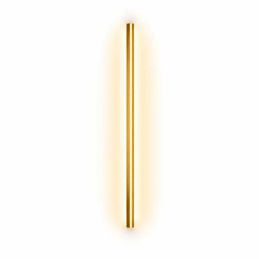Arcato Minimalist Linear LED Wall Lamp – Black/Gold for Bedroom/Living Room