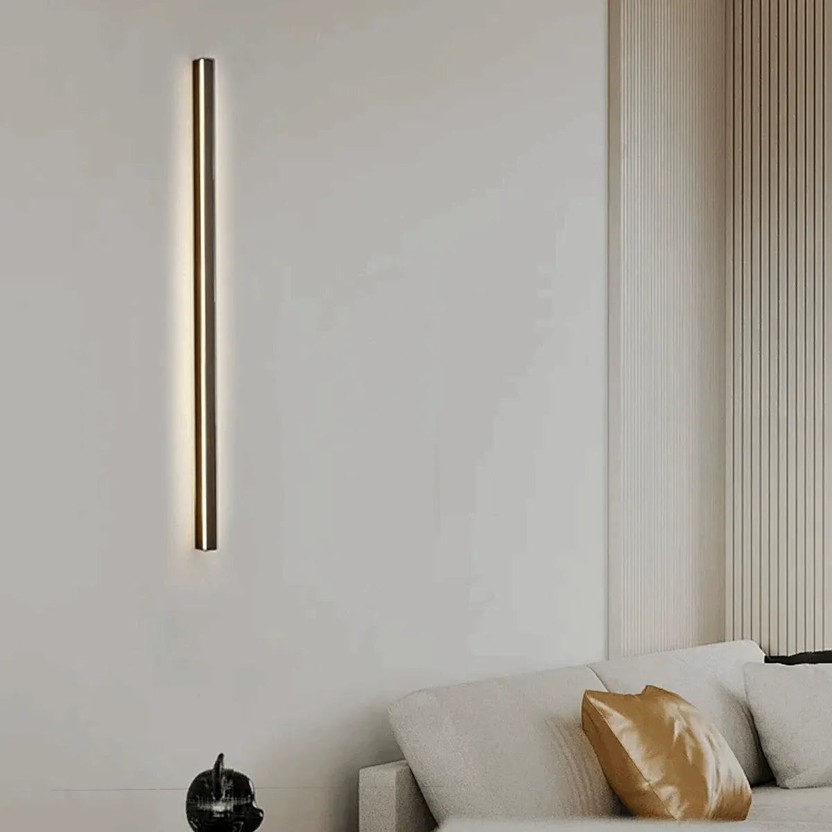 LED Wall Lamp – Black/Gold for Bedroom/Living Room