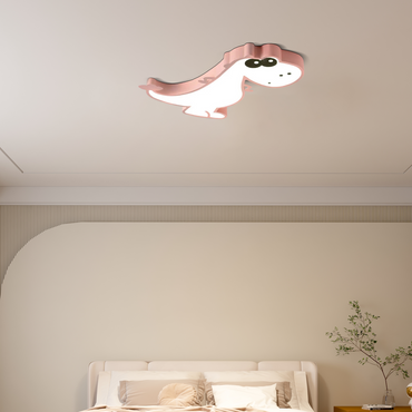 Modern Acrylic Ceiling Light - Cute Dragon Design for Bedroom