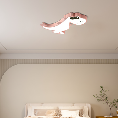 Modern Acrylic Ceiling Light - Cute Dragon Design for Bedroom
