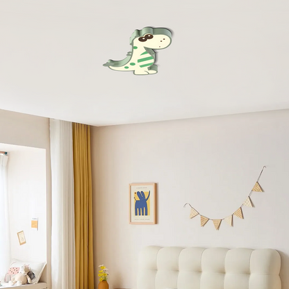 Vivara Modern Dimmable Ceiling Light - Cute Dragon Design for Children's Room