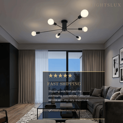 Modern_Metal_Glass_Ceiling_Light