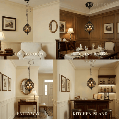 Irondale Vintage Pendant Light