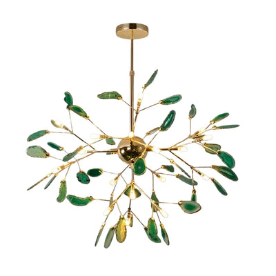 Excelis_Art_Deco_Natural_Agate_Chandelier_-_Leaf