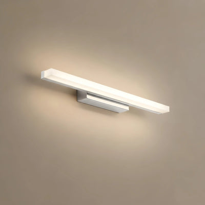 Arcato Minimalist Linear Vanity Wall Lamp – IP44 Metal in Black/Chrome Bathroom 