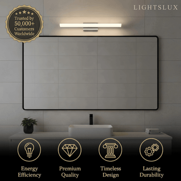 Minimalist Linear Vanity Wall Lamp