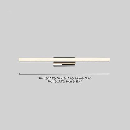 Minimalist Linear Vanity Wall Lamp – IP44 Size
