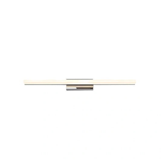 Arcato Minimalist Linear Vanity Wall Lamp – IP44 Metal in Black/Chrome Bathroom