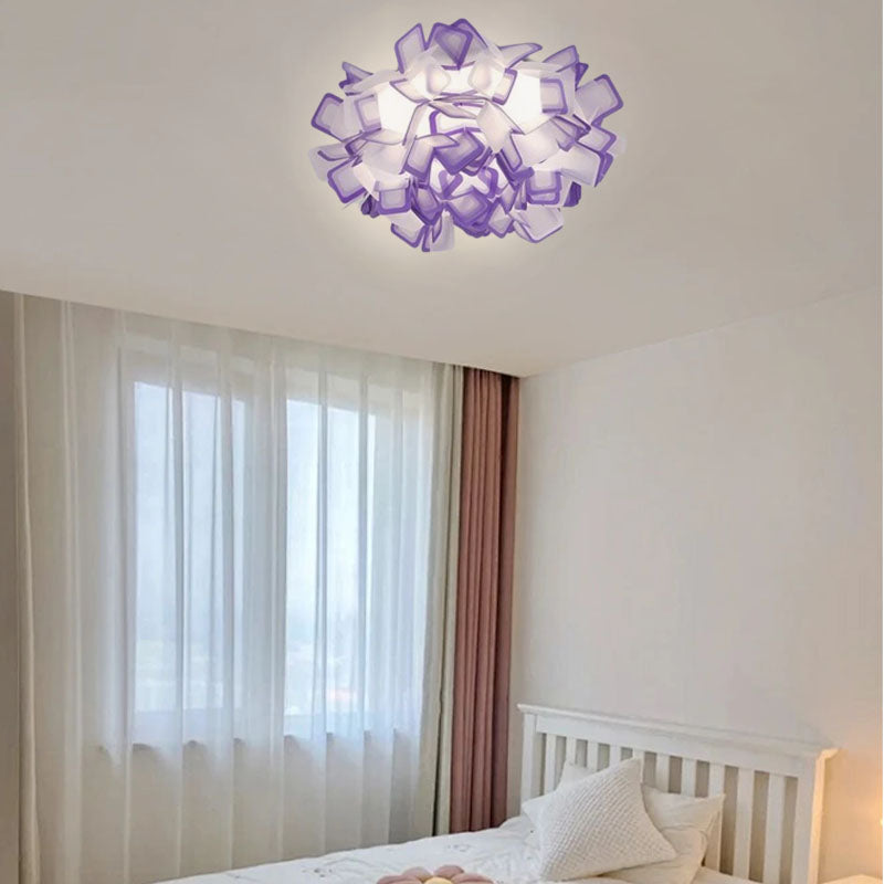 Art Deco Acrylic Ceiling Light for Bedroom