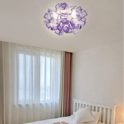 Art Deco Acrylic Ceiling Light for Bedroom