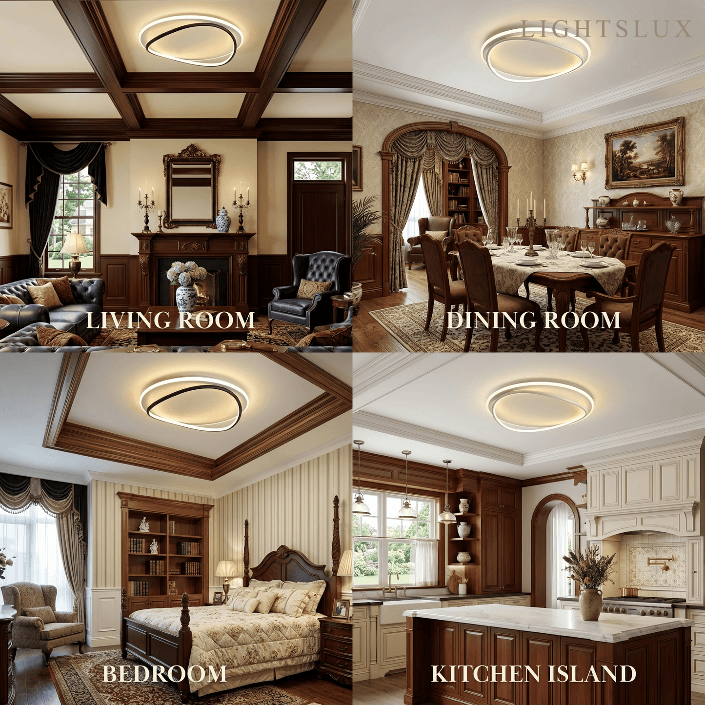 Velora Modern Ring Ceiling Light