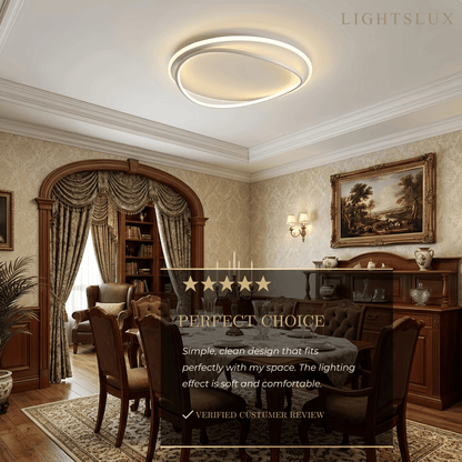 Velora Modern Ring Ceiling Light 