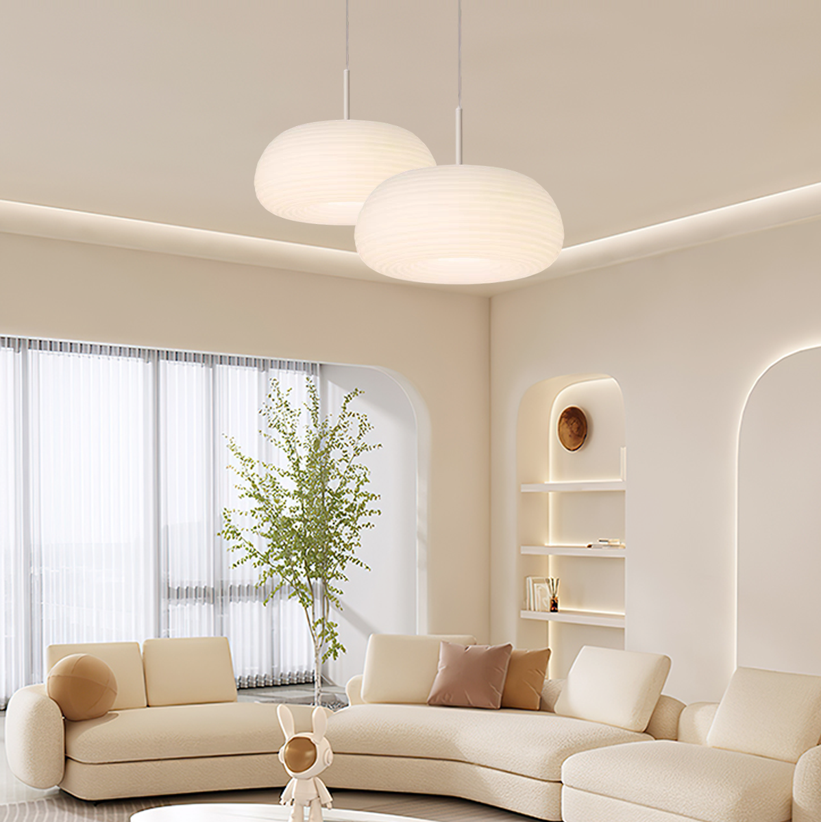 Modern Cloud Pendant Light for Living Room