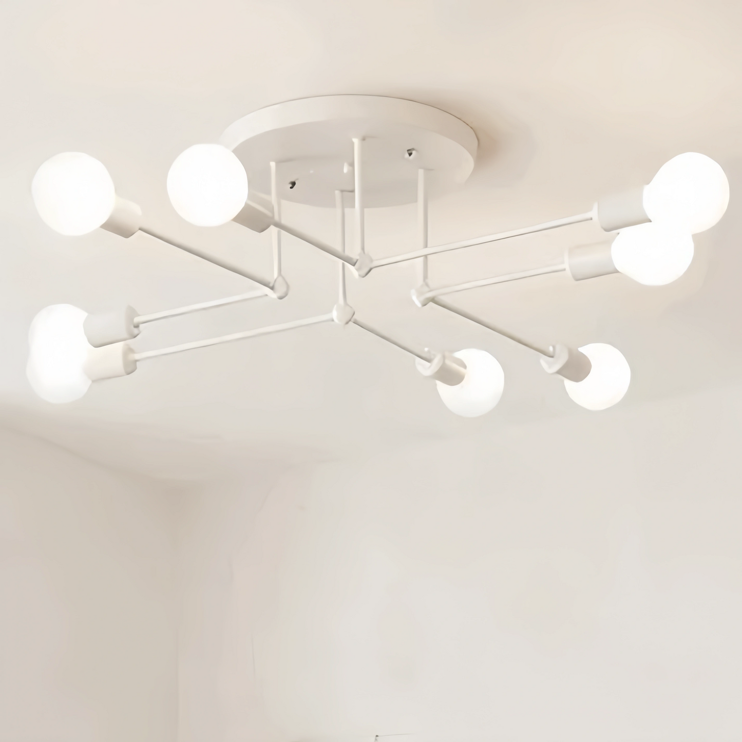 Nebula Royal Gold/Black LED Chandelier – Elegant Lighting for Living Room/Bedroom