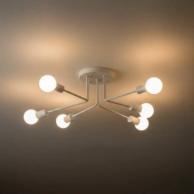 Nebula Royal Gold/Black LED Chandelier – Elegant Lighting for Living Room/Bedroom