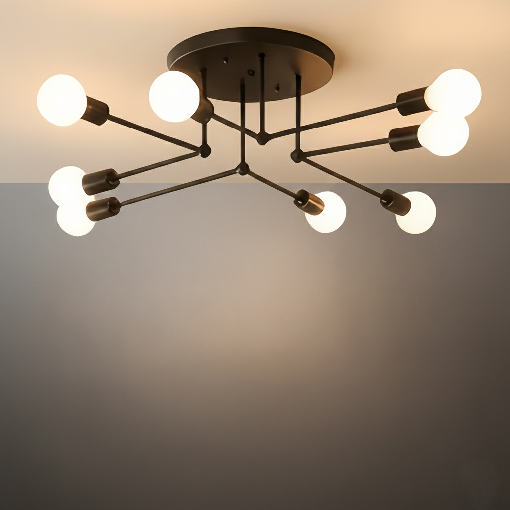  LED Chandelier – Elegant Lighting for Living Room/Bedroom